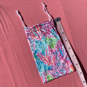 Lilly Pulitzer small glasses microfiber Bag